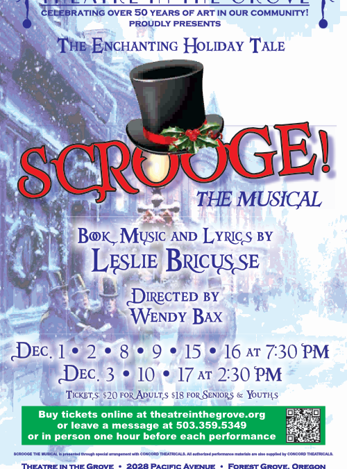 Scrooge! The Musical Cast Announced